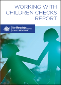CARC Working with Children Report Cover